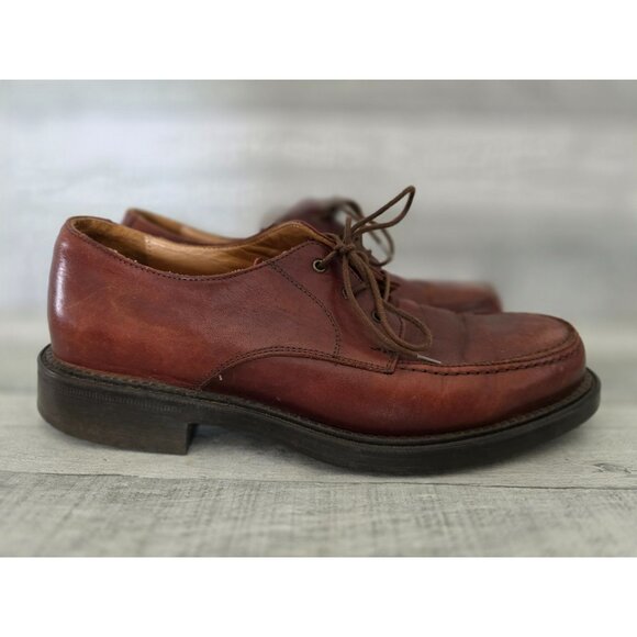 Bostonian Mens Brown Leather Derby Shoes Size 42 - Picture 1 of 7